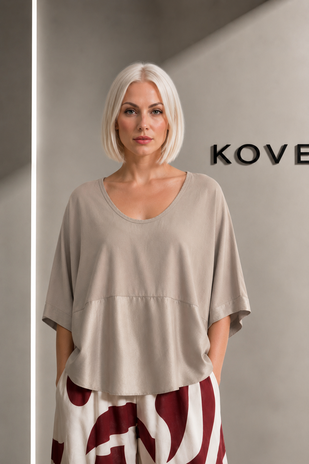 Camiseta Oversize KOVEN — Arena